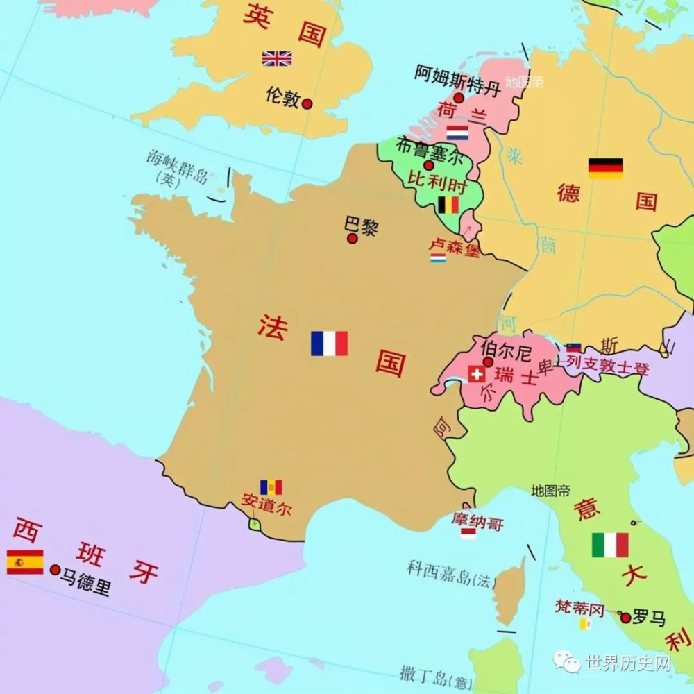 法国为何会从中世纪的欧洲一哥沦为近代的欧洲第三?