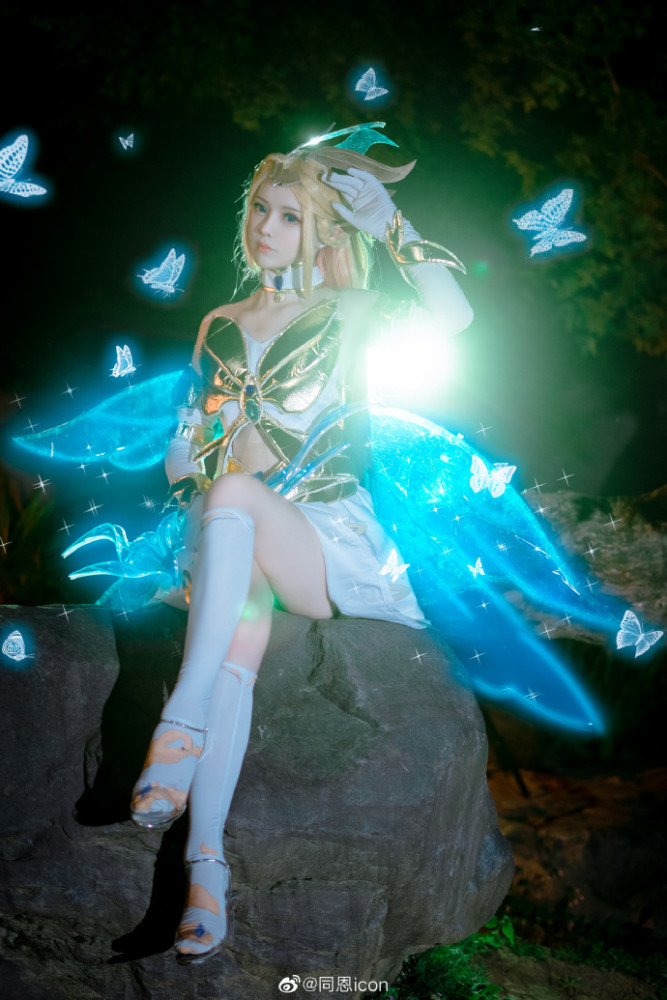 王者荣耀 艾琳女武神cosplay 听到了森林的召唤