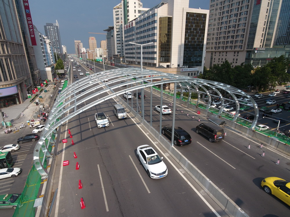 花园路与农业路交叉口高架上要建啥全封闭声屏障