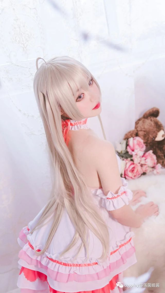 cos:粉紅甜心穹妹cos正片@藍縭,哥哥在幹嘛呢