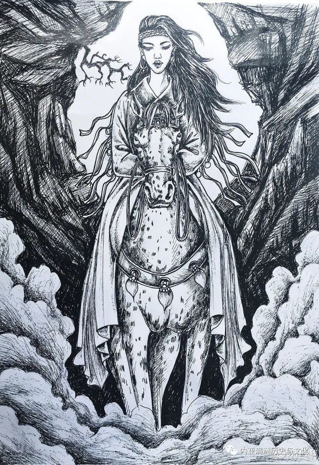 上接文章《萨满神话中九重天上三位女神的神宫》,今天接着讲满洲的