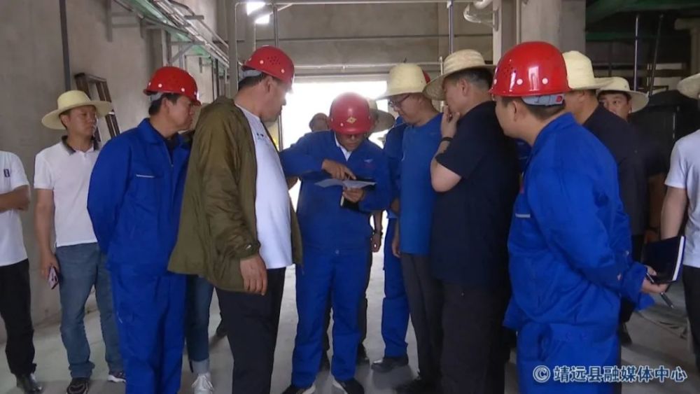 省生态环境厅副厅长白志红来靖远县调研工作