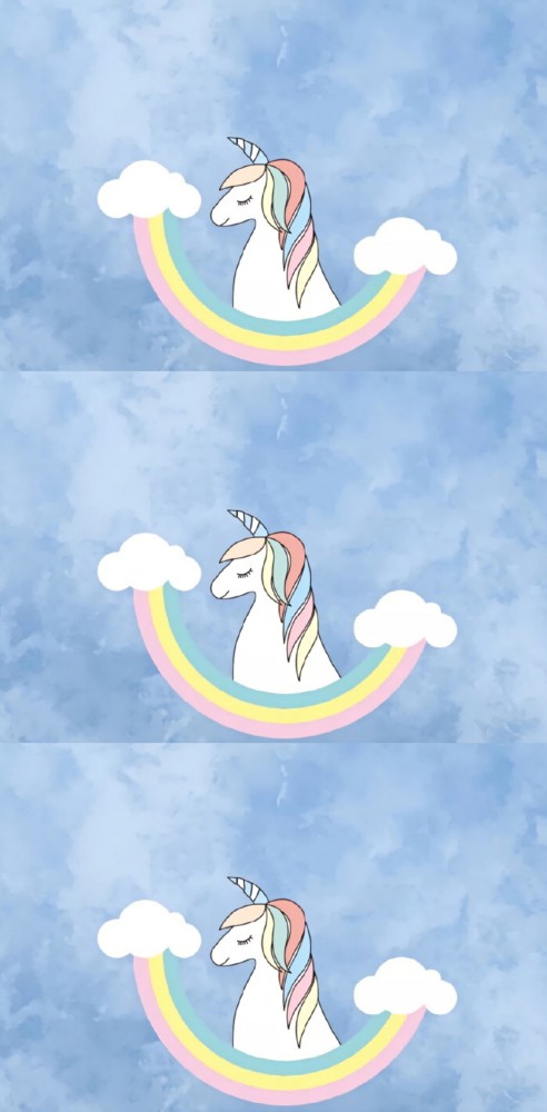 超nice的蓝色系拼接壁纸