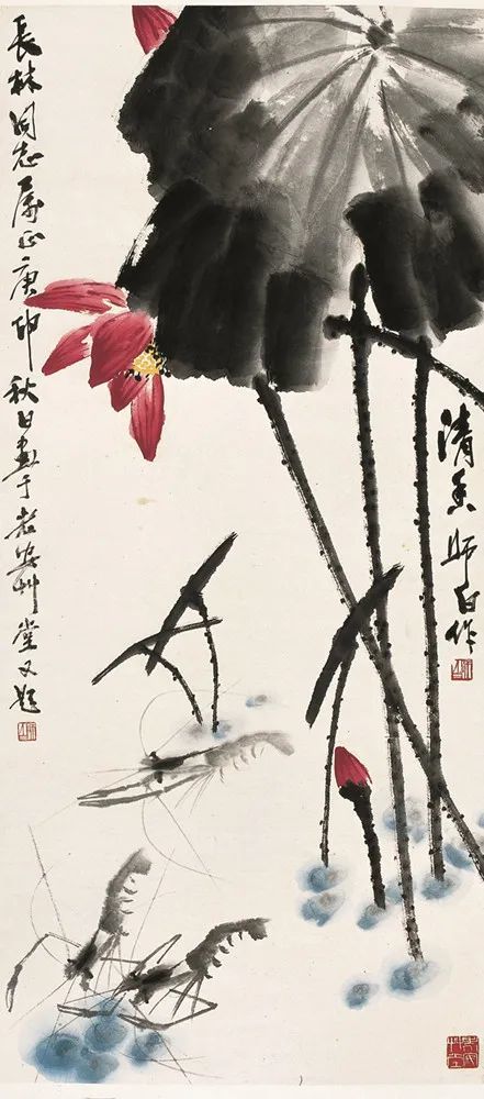 赏荷消夏荷花入画也清凉