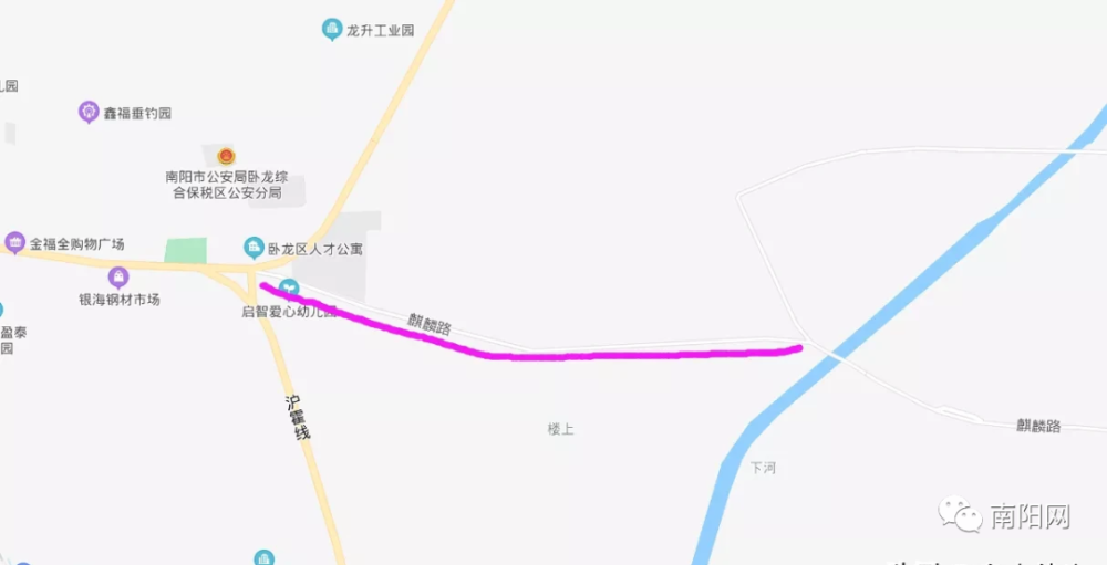 南阳麒麟路西延工程招标开始,将直通g312国道