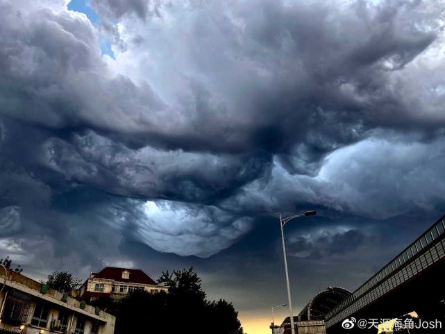 丑八怪云连续现身北方 天气要有大变化 权威预报 小心连续暴雨 腾讯网