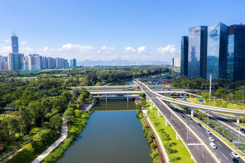 一波美图来袭深圳沙河西路改造工程和南坪快速路二期建成通车