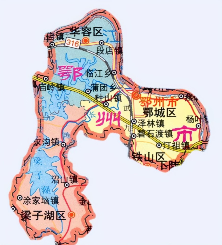 湖北省的区划调整,12个地级市之一,鄂州市为何没有1个县?