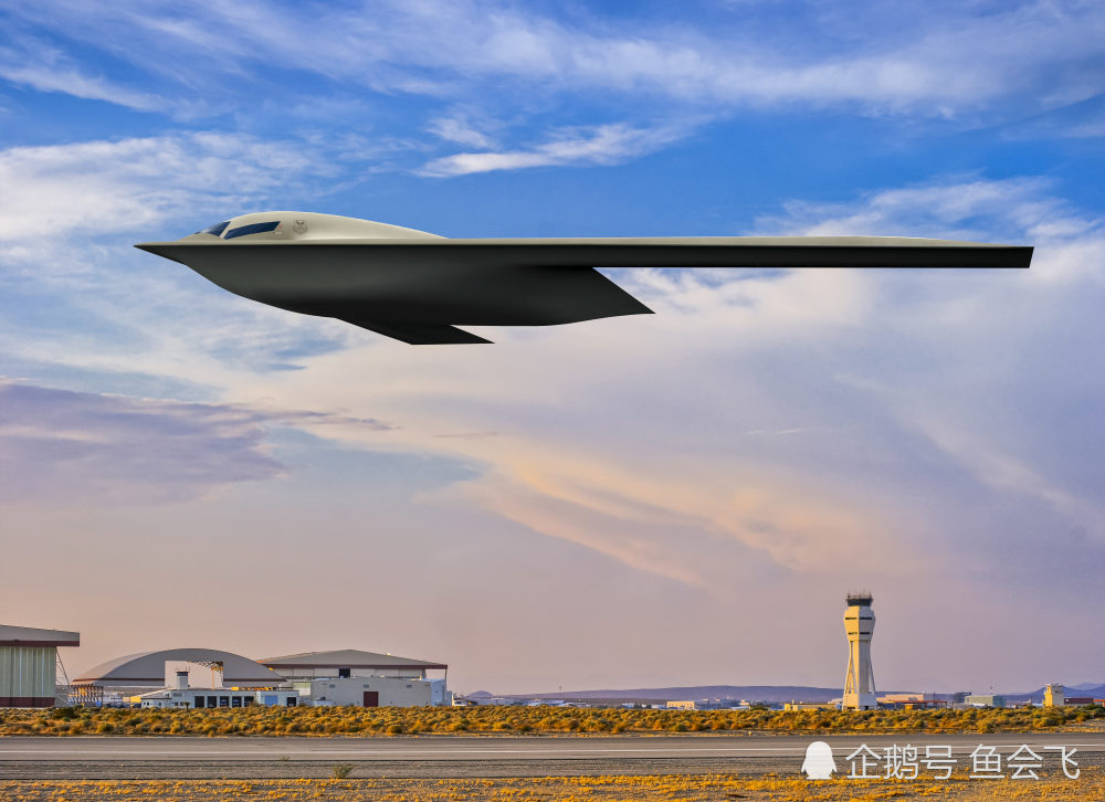 美国空军公布:b21突袭者轰炸机首飞_腾讯新闻
