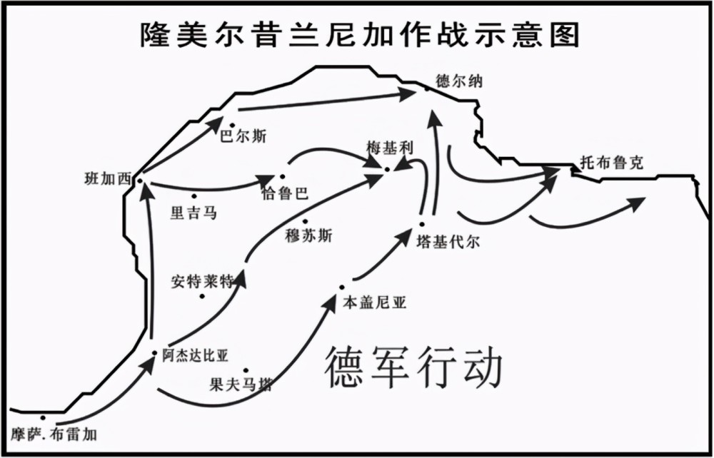 隆美尔首秀之战:数千德军击败十几万英军,12架高炮击败上百坦克