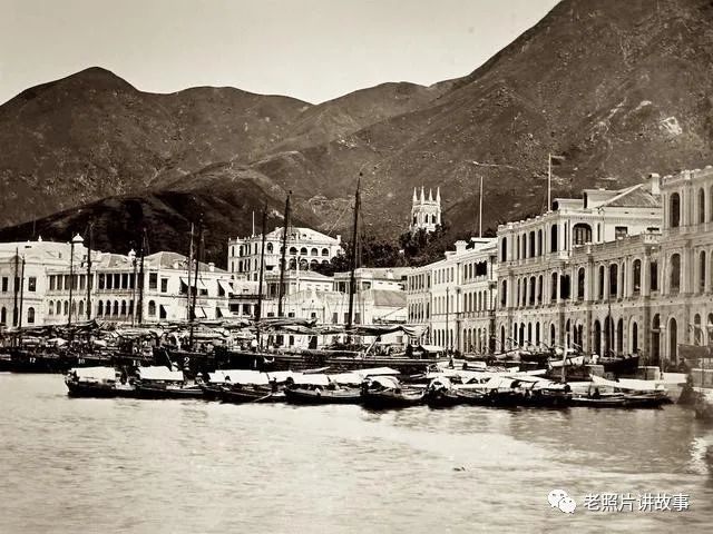 老照片1870年的粤港地区