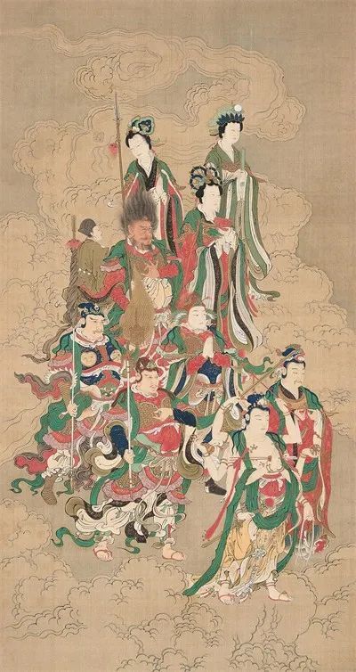 所说大陀罗尼神咒经》所说,护僧伽蓝神有十八人,合称为"十八伽蓝神"