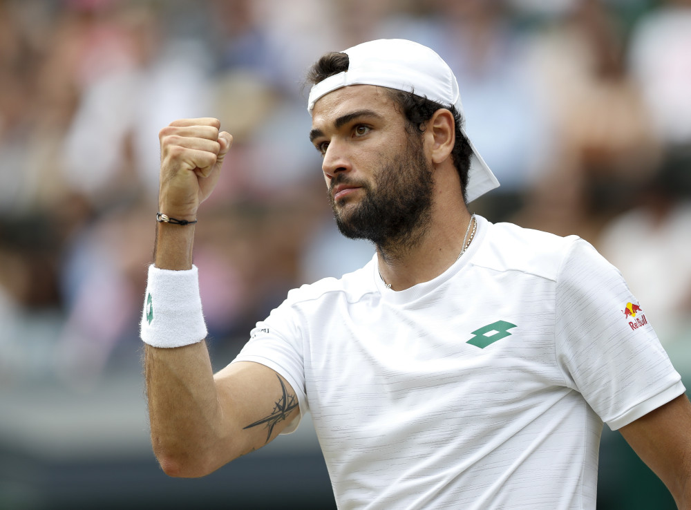 网球——温网:贝雷蒂尼晋级男单决赛