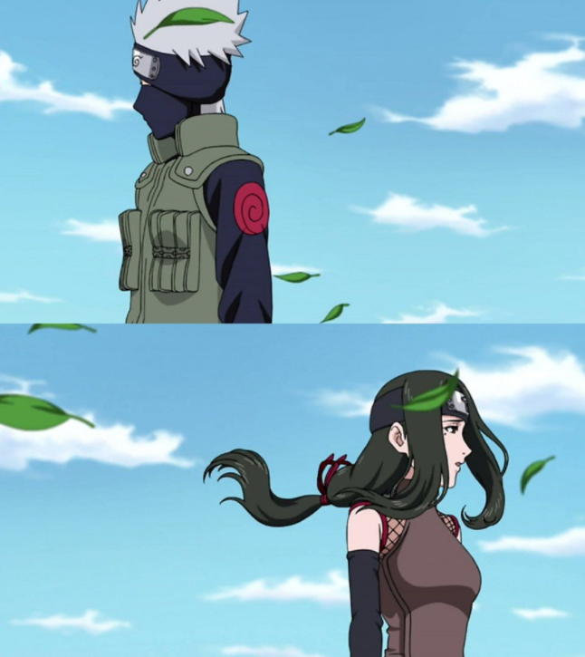 卡卡西恋爱了孤寡的卡卡西原来初吻献给了她