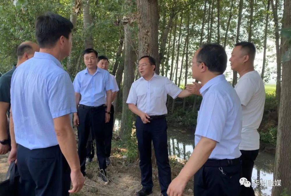 华州区委书记王海峰检查指导防汛备汛工作