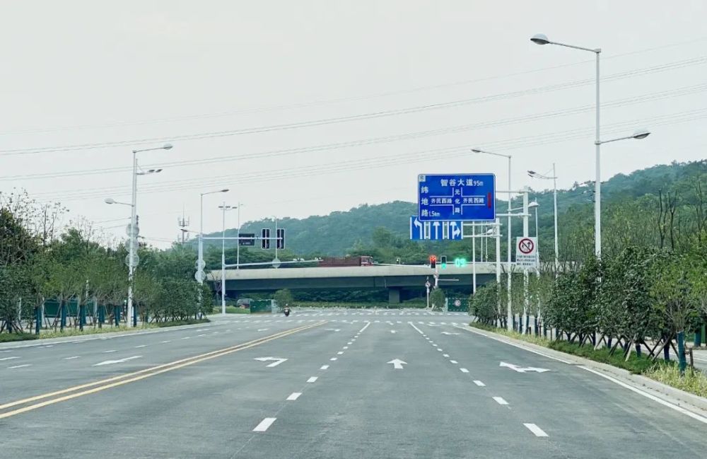 这条道路通行实现与312国道互联互通