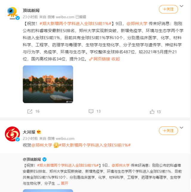 esi排行榜_最新ESI中国大学综合排名百强出炉!这所大学成唯一退步的学校!(2)