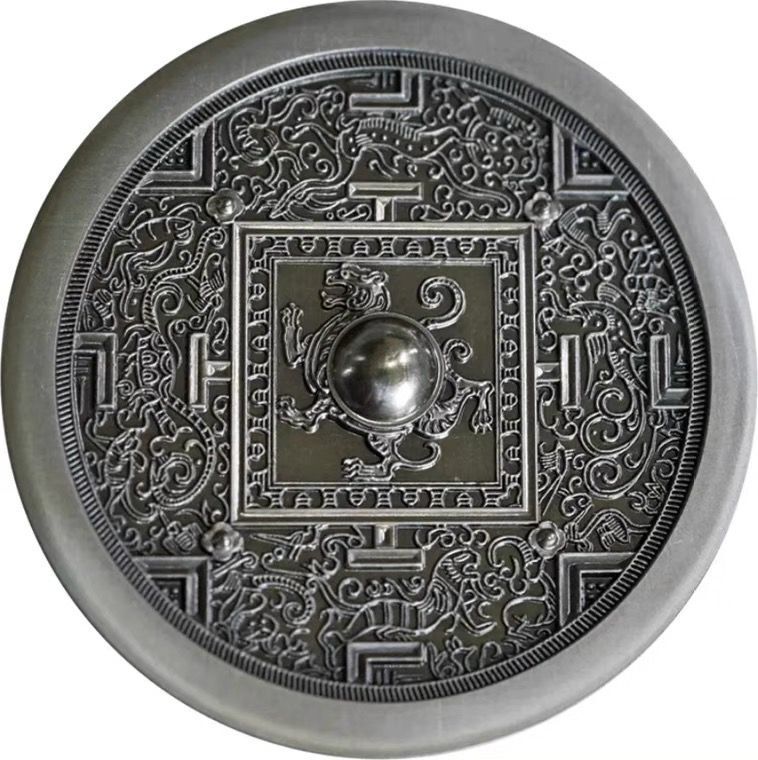 钱币赏析纽埃2021铜镜系列2异形铜镜