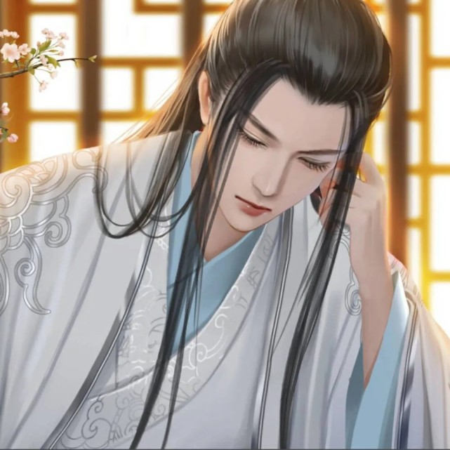 古风男生头像:我曾踏月而来,只因你在山中