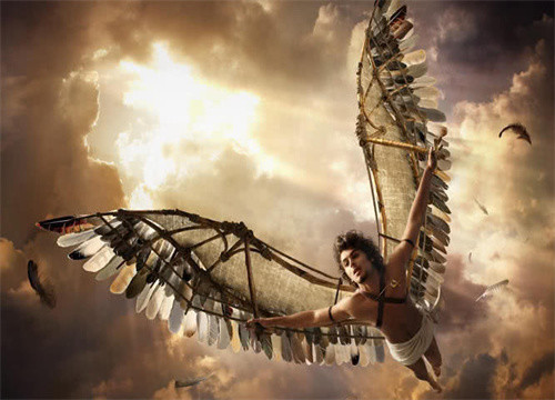 东西方文化差异多大从神仙飞行就能看出一个站着飞一个趴着飞