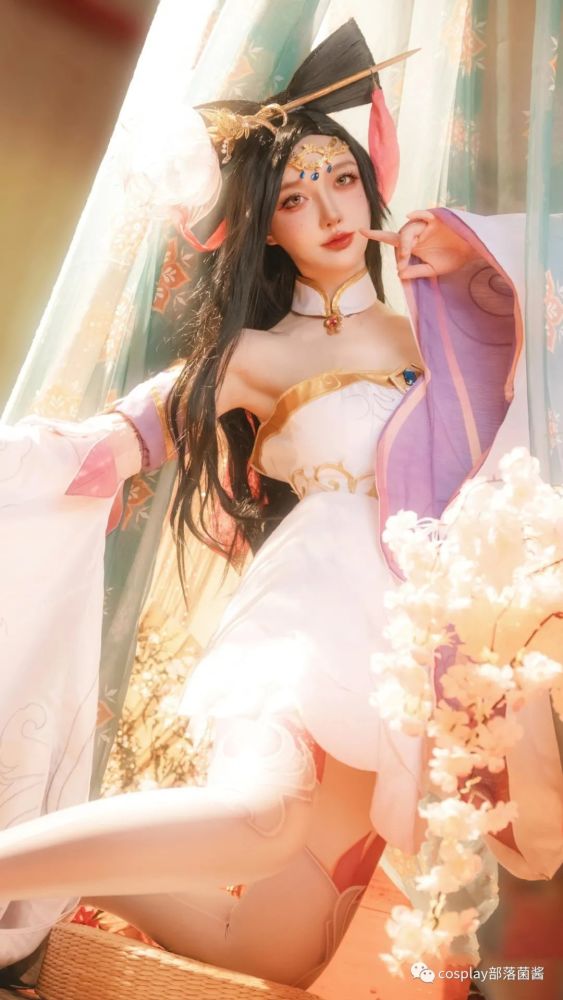 cos王者荣耀貂蝉cos正片阿洛洛妾身为你舞一曲