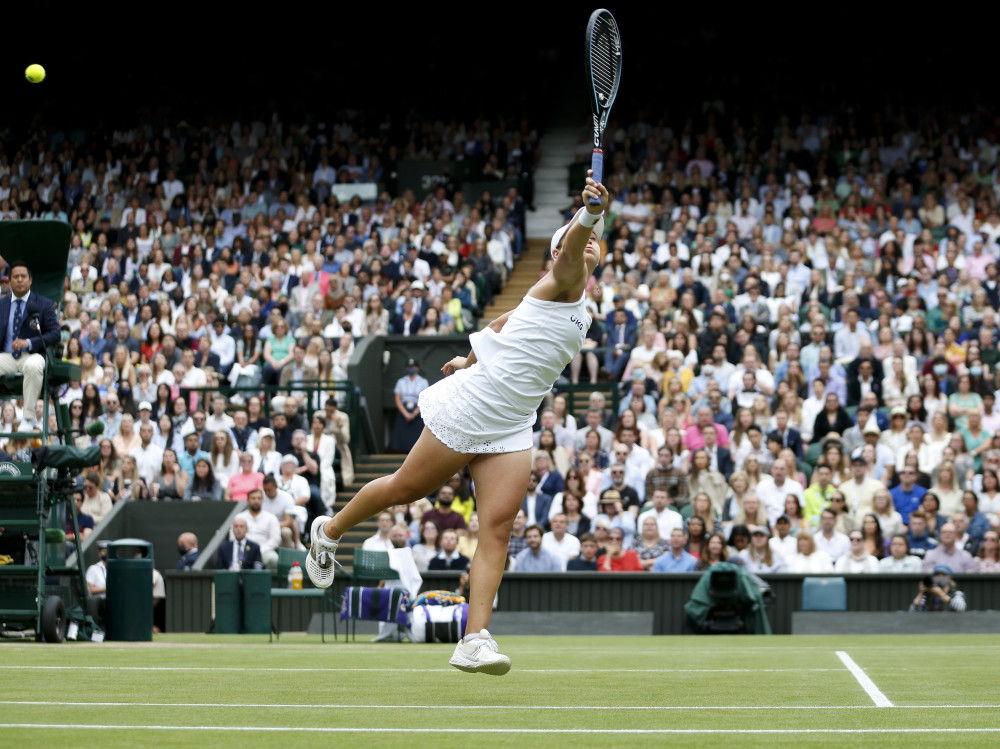 体育网球巴蒂获得温网女单冠军