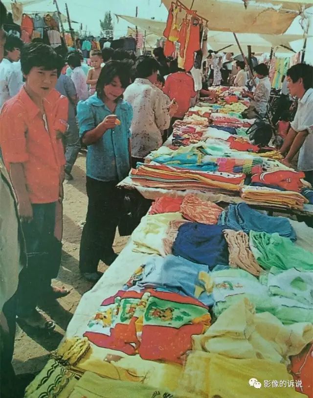 一组定州老照片80年代的定州工厂大商场大集市