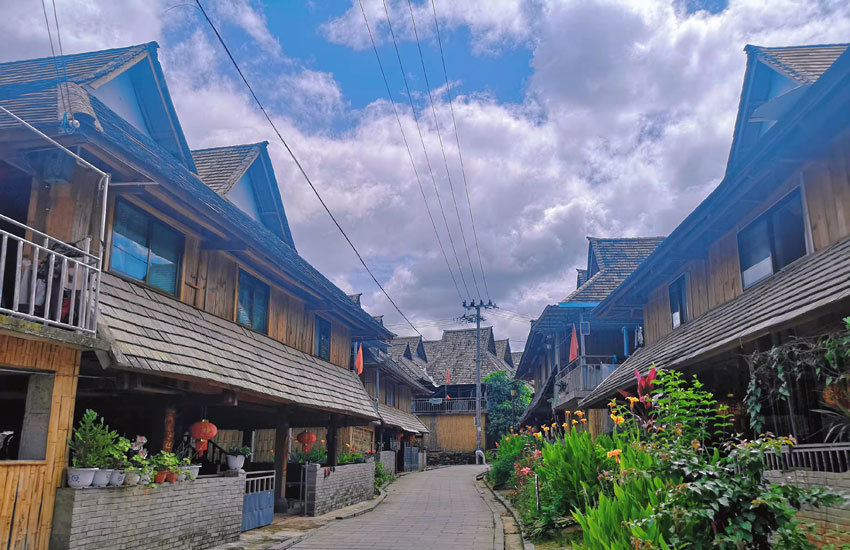 普洱江城:曼滩古村 诗意田园(组图)_腾讯新闻