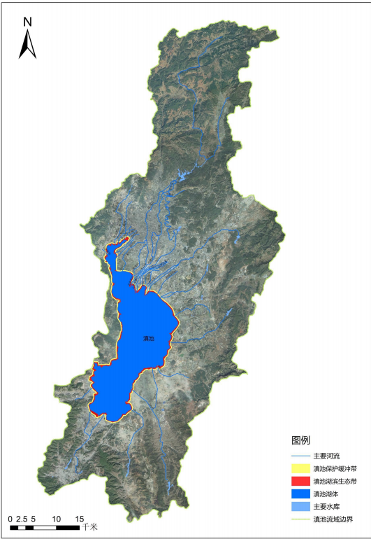 昆明滇池一湖一策保護治理行動方案劃定沿湖300米禁建區