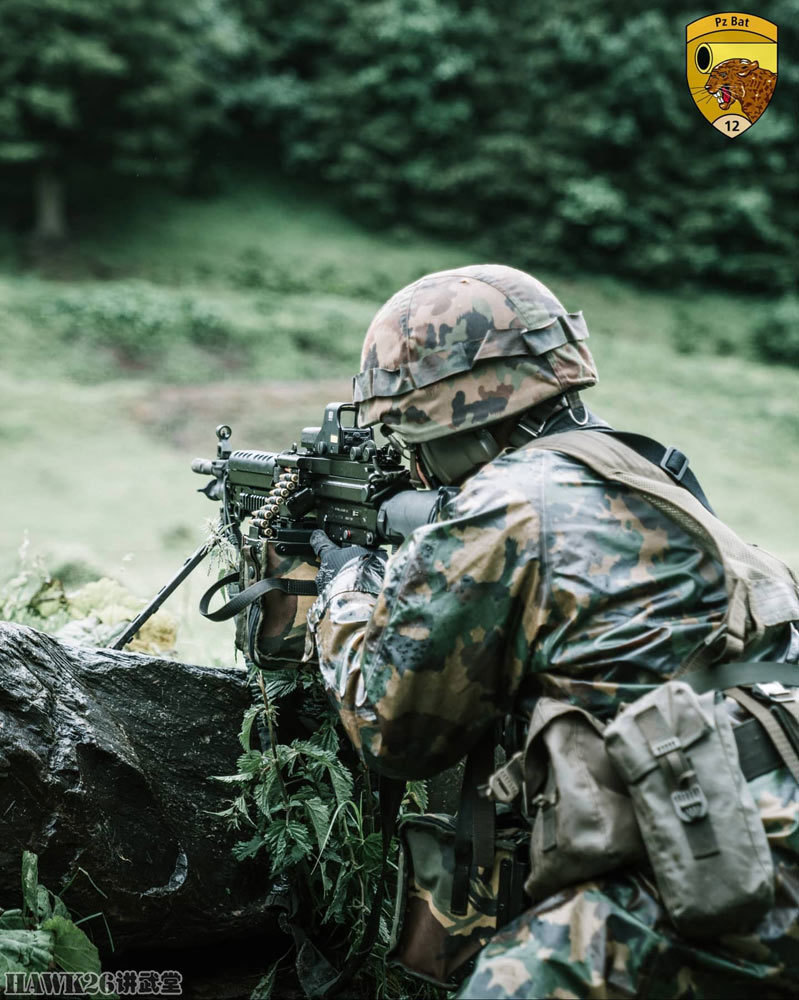 瑞士陆军第12装甲营演习 注重山地战术"铁拳3"训练弹很特殊_腾讯新闻