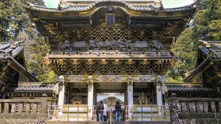 日本这座世界遗产宫殿是德川家康之墓但还刻有陶渊明和苏东坡