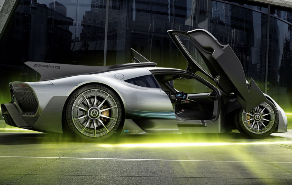 最接近f1的超跑扎堆亮相之梅赛德斯奔驰amgprojectone