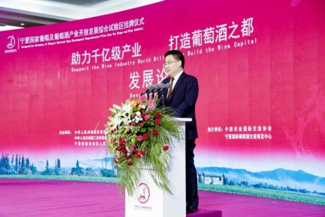 农业农村部国际合作司司长隋鹏飞葡萄酒产业综试区关键是开放综合和
