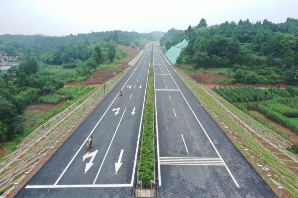 环天府新区快速通道(仁寿段),7月底全线贯通!