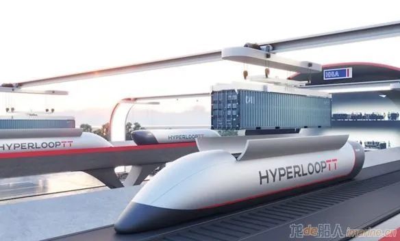 hyperloop公布全新集装箱处理系统
