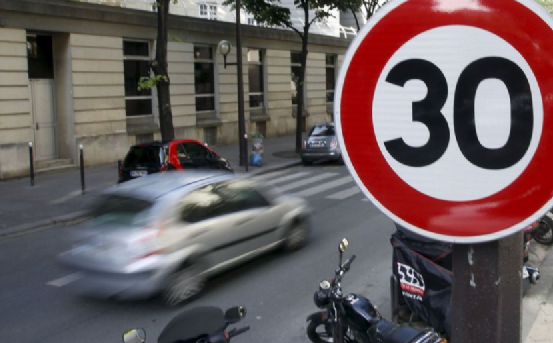 月底巴黎開始全面限速 計程車禁止進入市中心 中國熱點