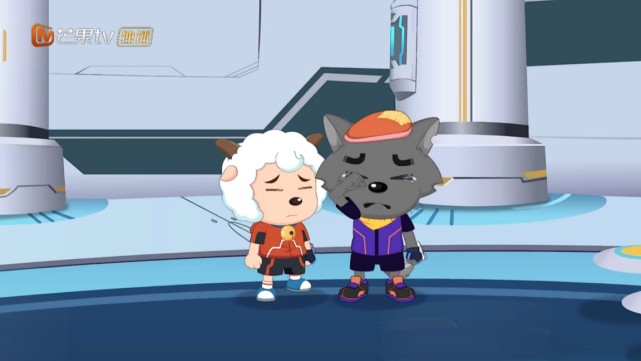 决战次时代:灰太狼好心办坏事,被小灰灰骂了,跑去找他求安慰