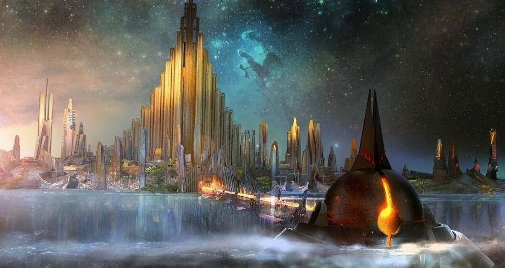 是我们人类居住的地球,因为他在世界之树的最中央,它相当于中庭,漫威