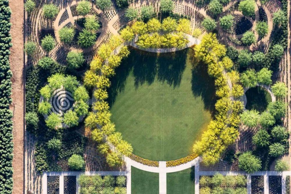 玩转设计元素,螺旋式景观安排上!