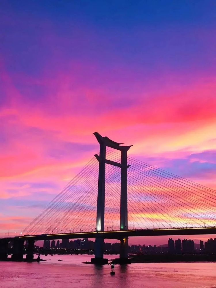 晋江超美晚霞刷屏了!你看到了吗?