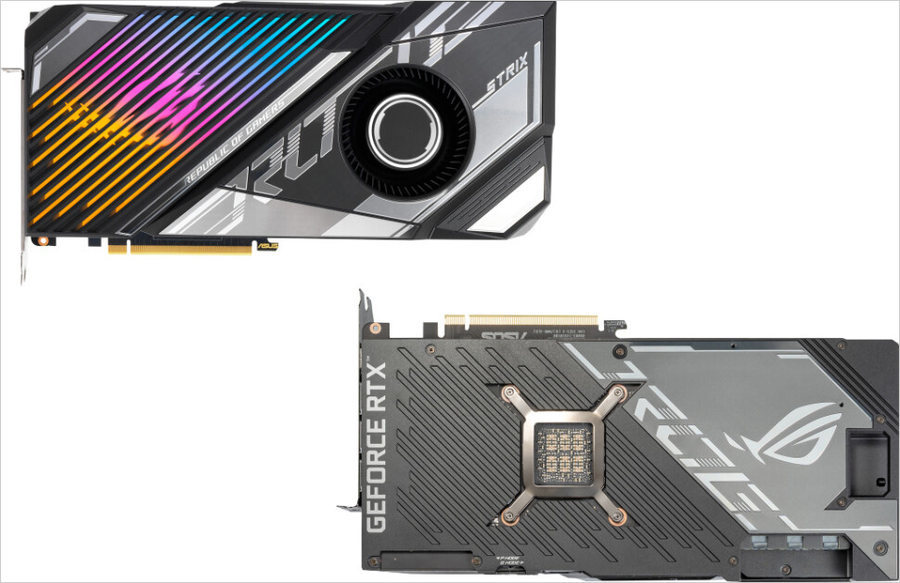 双排水冷设计华硕推出rtx3080ti水冷版显卡