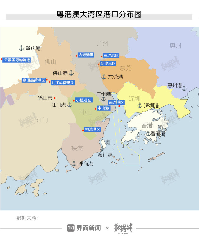 特写南沙港突围粤港澳大湾区的港口争霸战