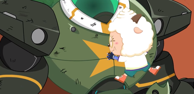 在《决战次时代》中这些反派都是机器人,三个反派中的寒天是看上去最