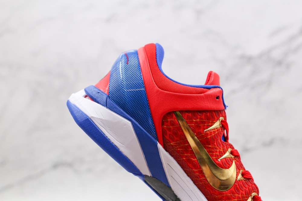耐克nikezoomkobevii科比7代红蓝鸳鸯篮球鞋