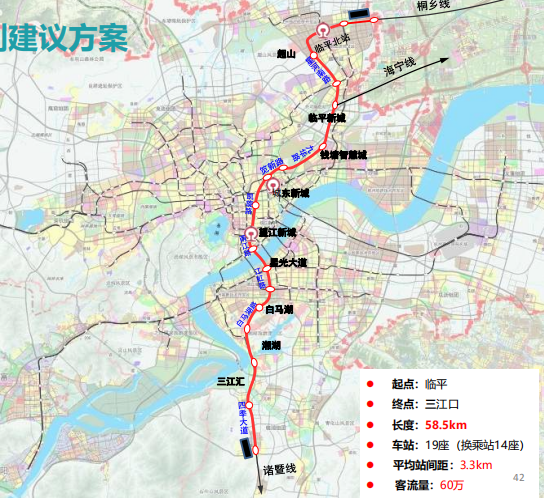 最新消息杭州地鐵四期建設最新進展來了附高清圖線路圖