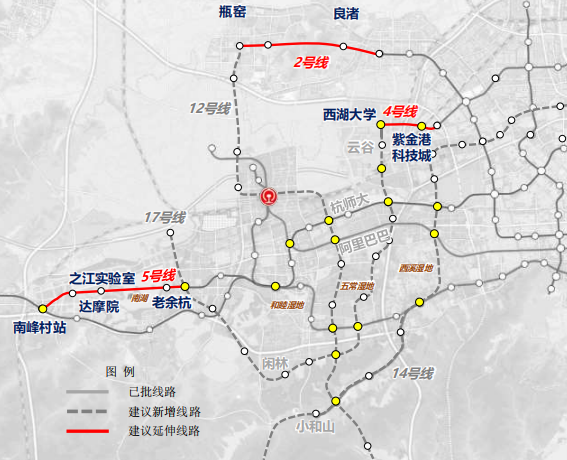 最新消息杭州地鐵四期建設最新進展來了附高清圖線路圖