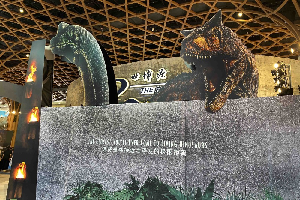 暑假开启一场恐龙冒险之旅侏罗纪世界上海站8月1日开门迎客