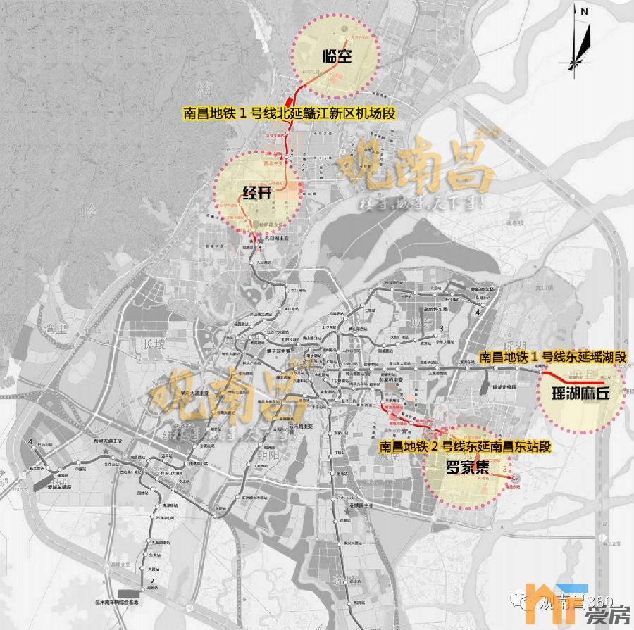 南昌地鐵12號線延長線中標單位公佈tod項目概念規劃曝光