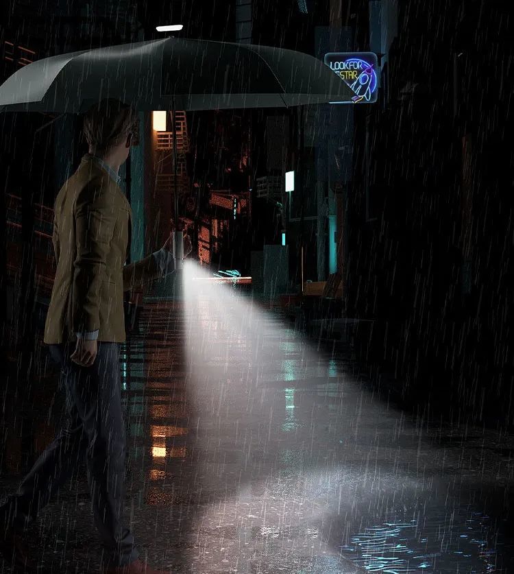 一把黑科技雨伞不仅遮风挡雨颜值满分还有隐藏功能
