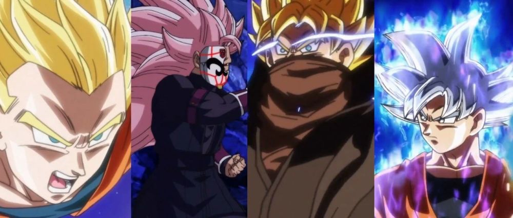 龙珠英雄第37集,w博士身份公开,黑悟空达成超级赛亚人桃红第3阶段